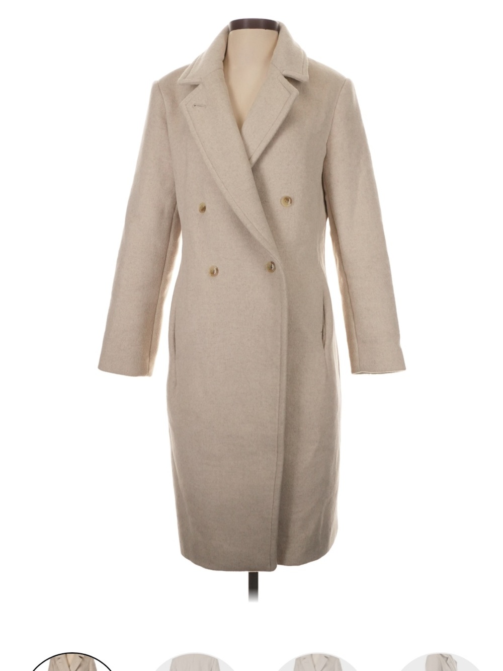 Banana Republic Wool Timeless Topcoat